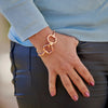 9ct Rose Gold Classical Bit Bracelet