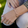 9ct Rose Gold Timeless Bit Bracelet