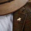 9ct Rose Gold Polo Pony Pin