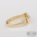 9ct Rose Gold Bit Ring