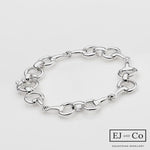 Sterling Silver 'Petite' Bit Bracelet