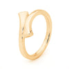 9ct Yellow Gold Plain Nail Ring