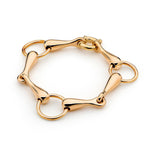 9ct Rose Gold Solid Bit Bracelet