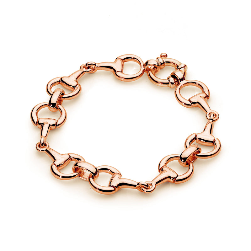9ct Rose Gold 'Petite' Bit Bracelet