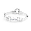 Fitted Straight Bit Bracelet - Sterling Silver