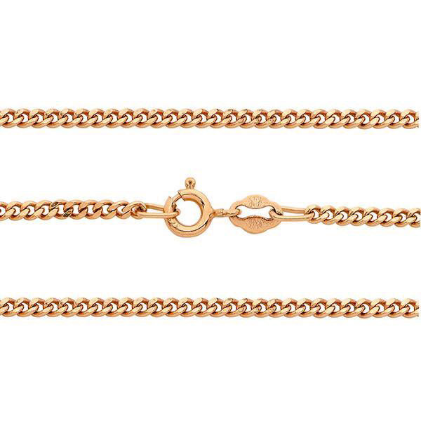 9ct Rose Gold CD 60 Curb Chain