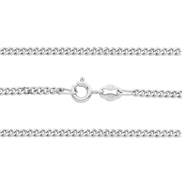 Sterling Silver 60 CD Curb Chain